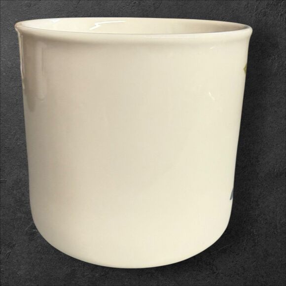 Opalhouse Floral Monogram “I” Mug with Gold Handle Large Porcelain Coffee Cup - Picture 5 of 9